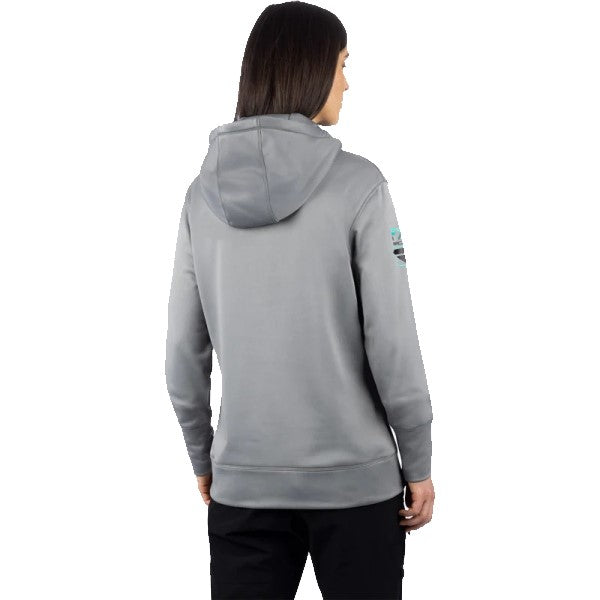 Coton Ouaté Race Division Tech FXR Femme Gris Dos