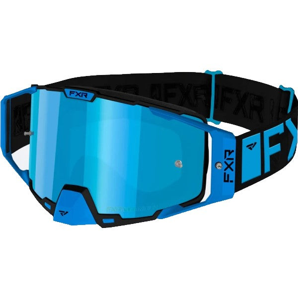 Lunettes de Motocross Pilot FXR Bleu