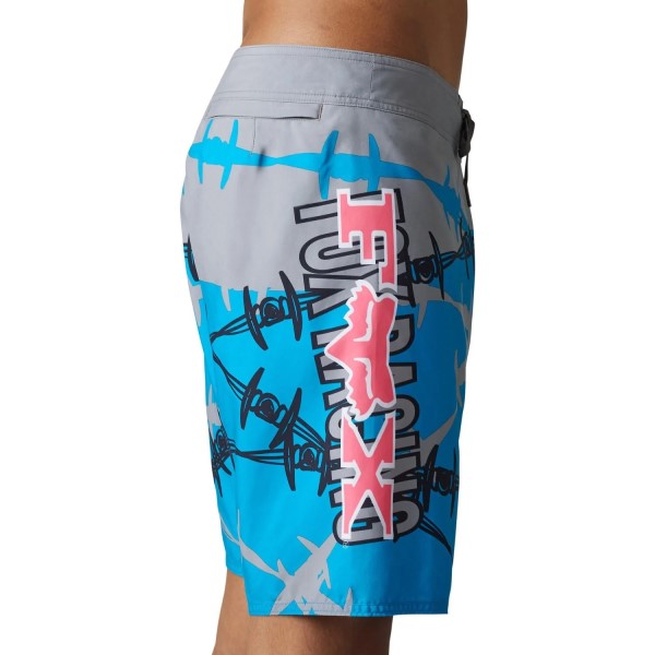 Maillot de bain Barbed Wire Bleu/Gris de gauche