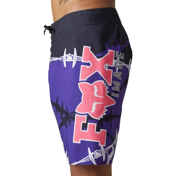 Maillot de bain Barbed Wire Mauve/Noir de droite