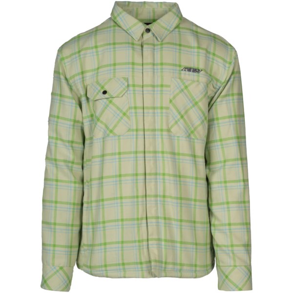 Chemise Flanelle Basecamp Vert de face