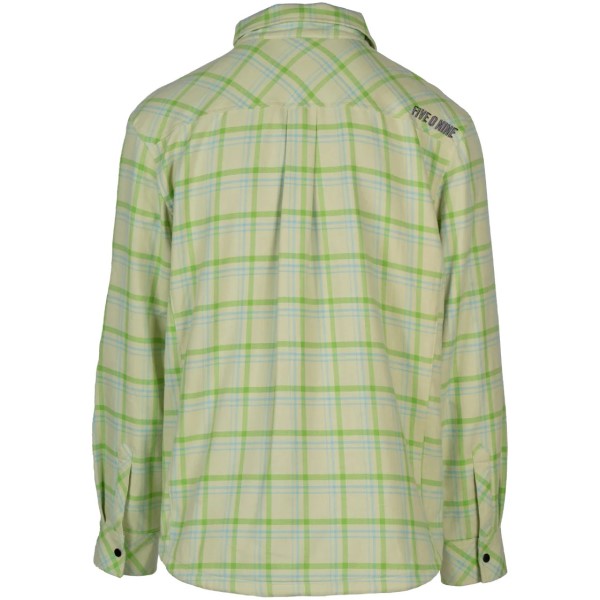 Chemise Flanelle Basecamp Vert de dos