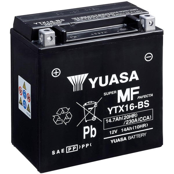 Batterie Sans Entretien Yuasa YTX16-BS