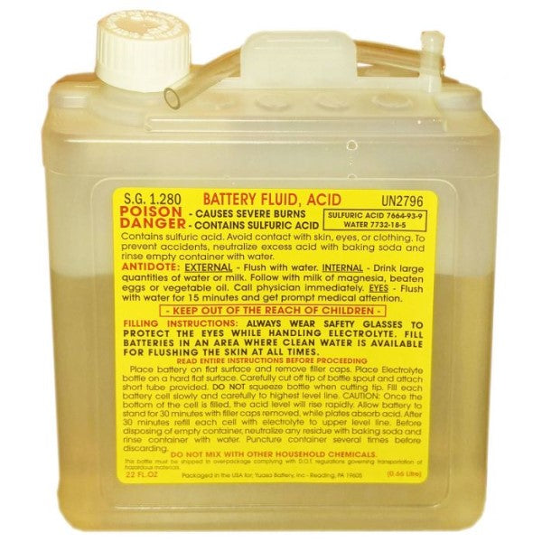 Acide Électrolyte à Batterie