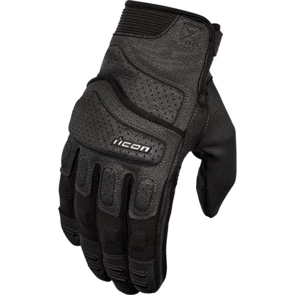 Gants de Moto Superduty 3 CE Femme Noir de l'extérieur