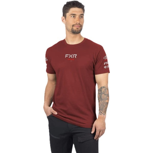 T-Shirt Stack Premium Bordeaux