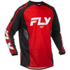 Chandail de Motocross F-16/fly/, reouge blanc, de face