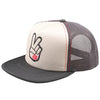 Casquettes Trucker Snapback Peace Out Troy Lee Designs beige