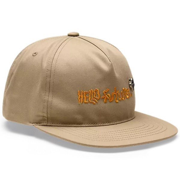 Casquette Hello Future Fox beige, avant
