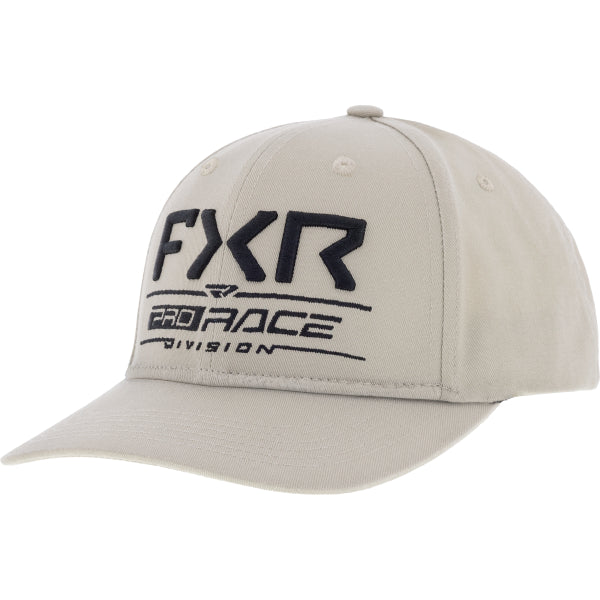 Casquette Race Division Junior Beige incliné de face