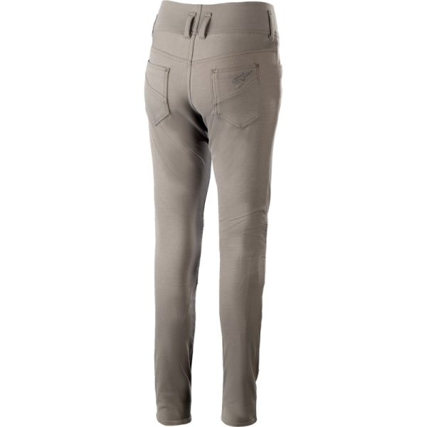 Legging de Moto Banshee Femme Alpinestars beige, de dos