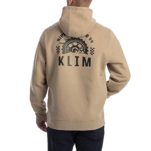 Coton Ouaté Rippin' Klim beige, de dos