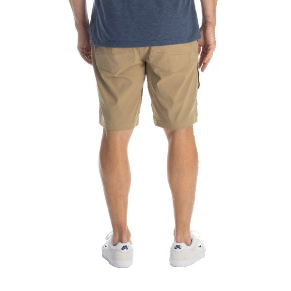 Shorts Baird Klim beige, de dos