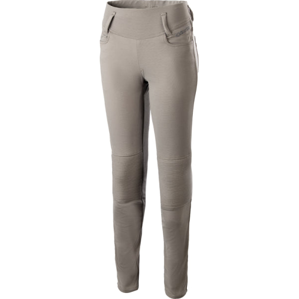 Legging de Moto Banshee Femme Alpinestars beige, de face