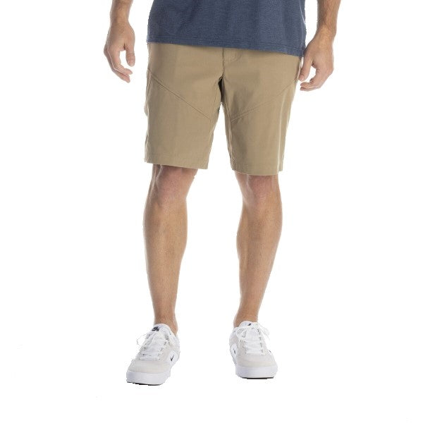 Shorts Baird Klim beige, de face