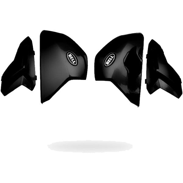 Ensemble de Visière et Évents Mag-9 Noir Mat en paire