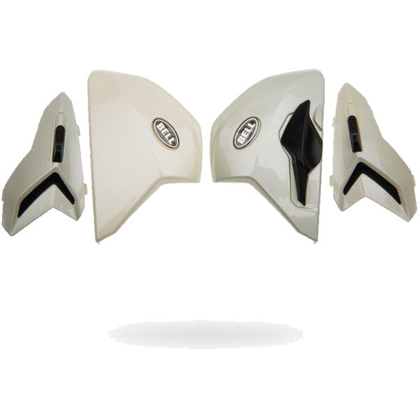 Ensemble de Visière et Évents Mag-9 Blanc en paire