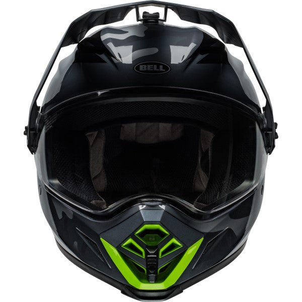 Casque Aventure Mx-9 Adv Mips Alpine Gris Camo, de face