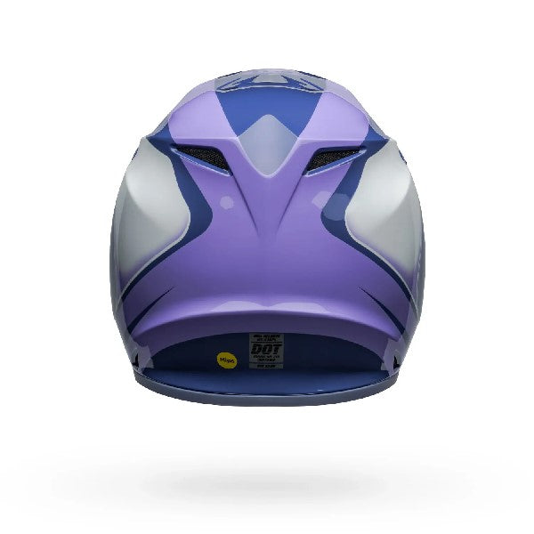 Casque de Motocross MX-9 Mips Dart Gloss/Bell mauve /arrière