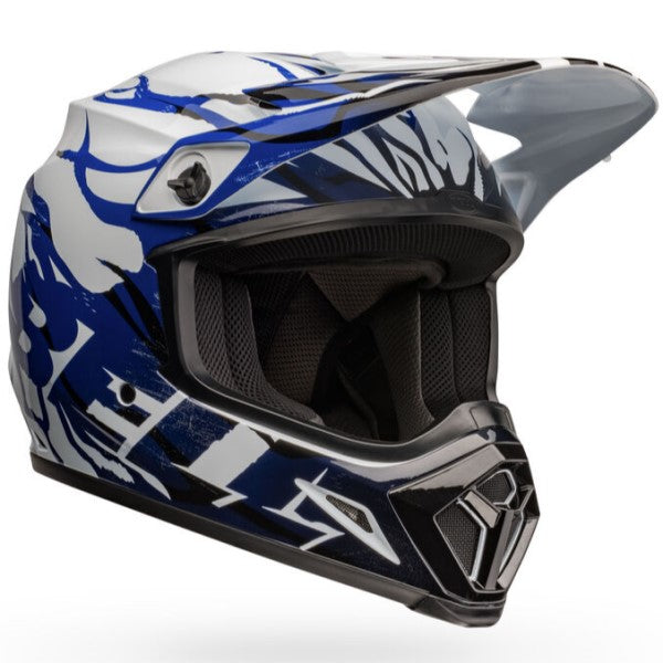 Casque MX-9 Mips Decay Bleu/Blanc