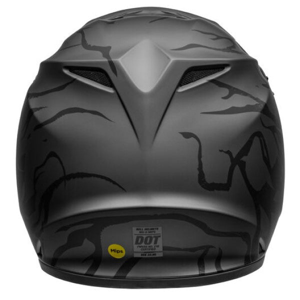 Casque MX-9 Mips Decay Noir Derrière