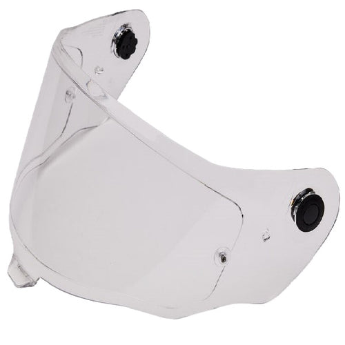 Visière de Moto ClickRelease V2 Pinlock Lithium Clair incliné de face