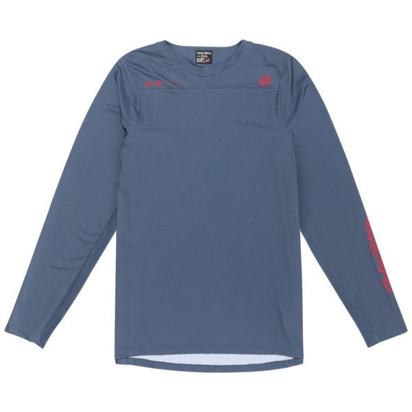 Maillot de vélo Skyline Mono/Troy lee/bleu de face