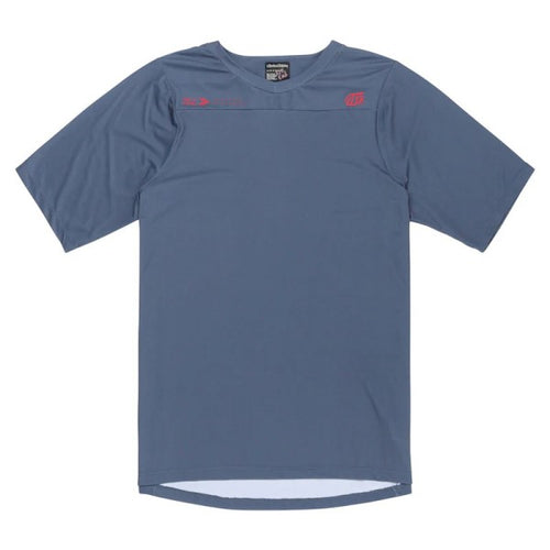 Chandail de vélo Skyline Mono Manches Courtes/Troy lee/bleu de face