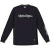 Maillot de Vélo Skyline Ride Signature Manches Longues Noir de face