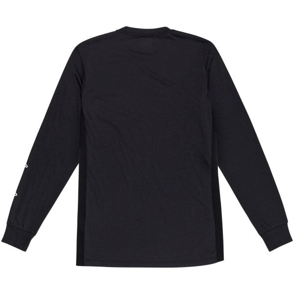 Maillot de Vélo Skyline Ride Signature Manches Longues Noir de dos