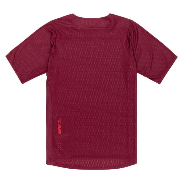 Maillot de vélo Skyline Air Mono Manches Courtes/Troy lee/rouge foncé de dos