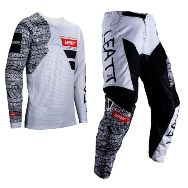 Ensemble de Motocross Ride 3.5 Leatt blanc