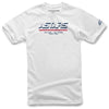 T-Shirt Shadow Alpinestars blanc