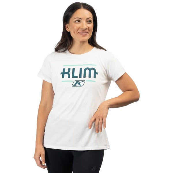 T-Shirt Kute Corp Femme Klim blanc