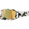 Lunette de Motocross Supertech Corp Alpinestars blanc