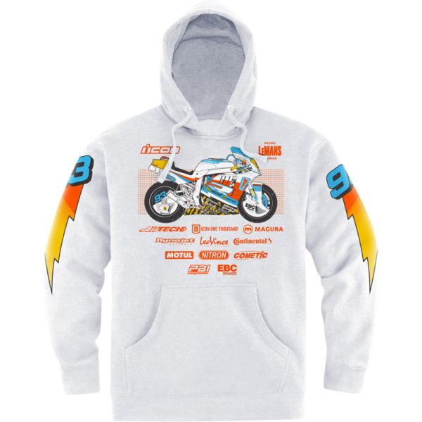 Coton Ouaté Gixxer Johnny Icon blanc