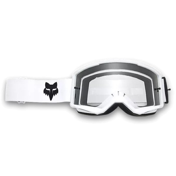 Lunette de Motocross Main Fox blanc