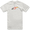 T-Shirt Ageless Rake Alpinestars blanc