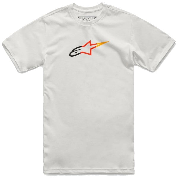 T-Shirt Ageless Rake Alpinestars blanc