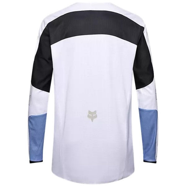 Chandail de Motocross 180 Digi Image Fox blanc, de dos