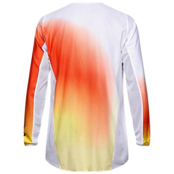 Chandail de Motocross 180 Air Haze Fox blanc, de dos