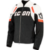 Manteau de Moto Contra 3 Femme Icon blanc, de face