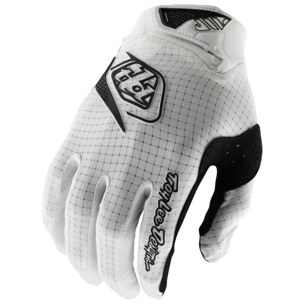 Gants de Motocross Air Mono Troy Lee Designs blanc, dessus