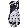 Gants de Moto RFX1 EVO FIVE blanc et noir