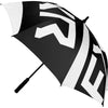 Parapluie FXR Blanc/Noir de côté
