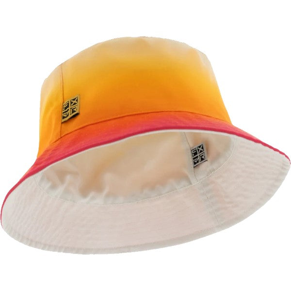 Chapeau Side Star FXR blanc et orange