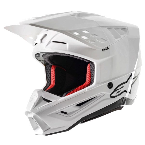 Casque SM5 Solid Alpinestars Blanc