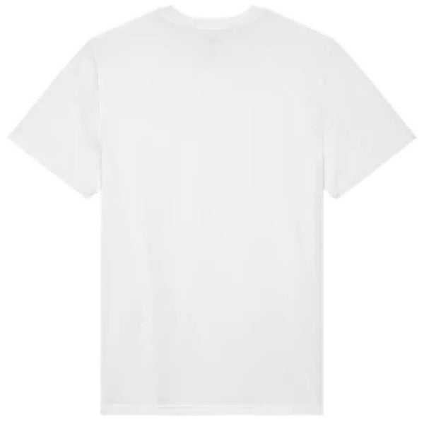 T-Shirt Forums Tech Fox blanc mat, de dos