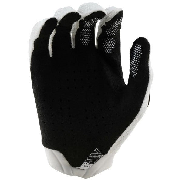 Gants de Motocross Air Mono Troy Lee Designs blanc, paume