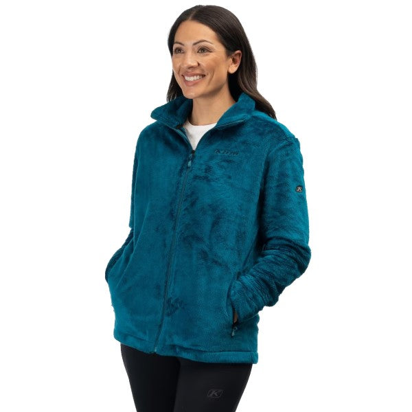 Coton Ouaté Cascade Femme Klim bleu